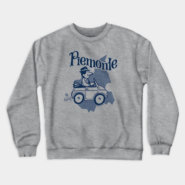 Piemonte Sixties Crewneck Sweatshirt by ItalianPowerStore